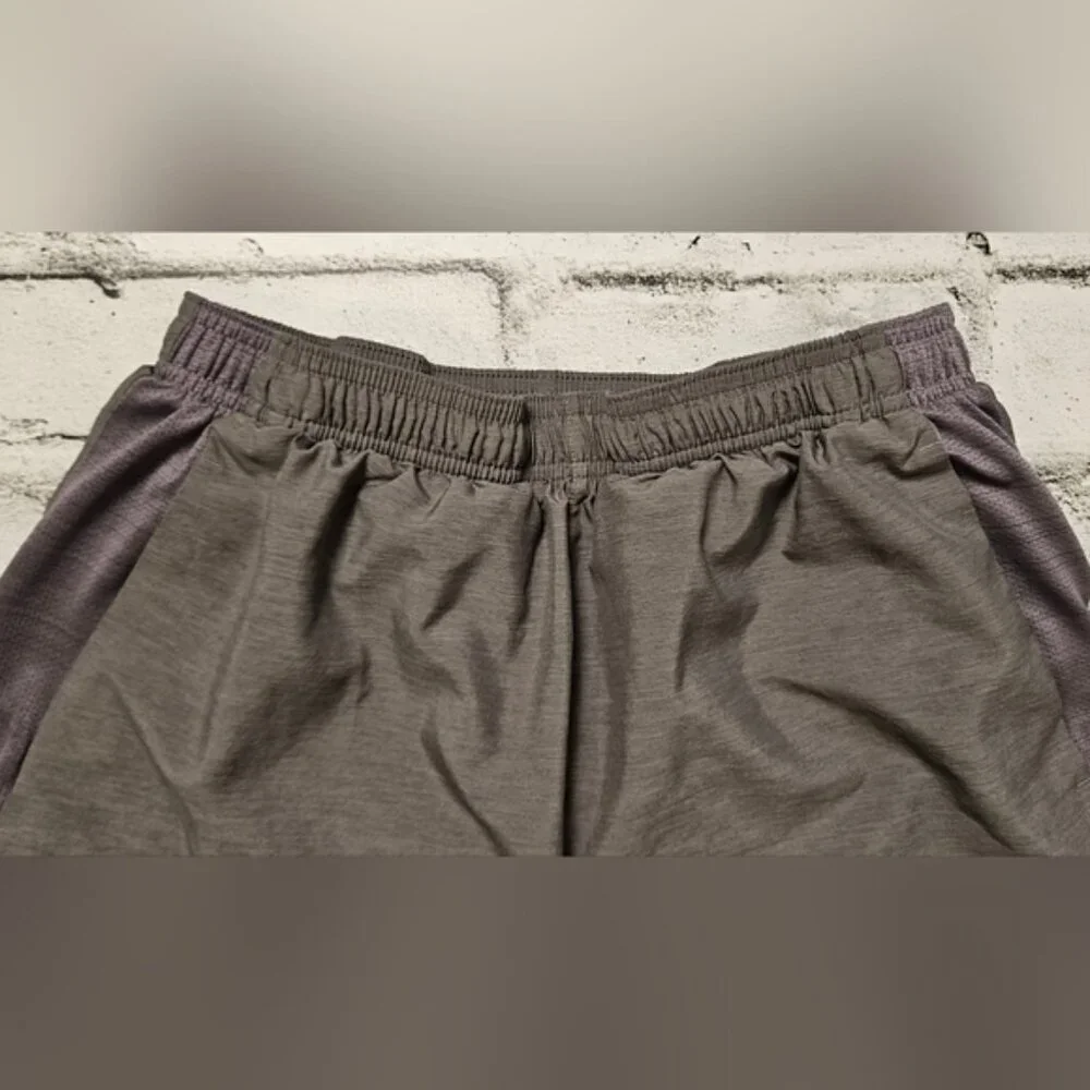 Nike Dri Fit Running Shorts Women's Medium Gray Athletic Activewear